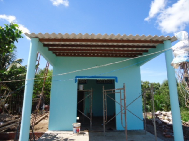 Chuyến đi bàn giao căn nhà tình thương thứ 7 tại Trà Vinh ngày 1/6/2013