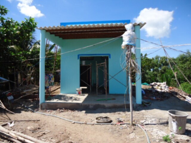 Chuyến đi bàn giao căn nhà tình thương thứ 7 tại Trà Vinh ngày 1/6/2013