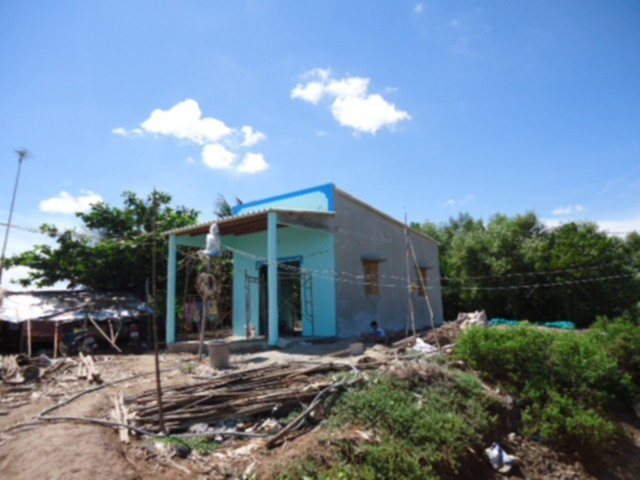 Chuyến đi bàn giao căn nhà tình thương thứ 7 tại Trà Vinh ngày 1/6/2013