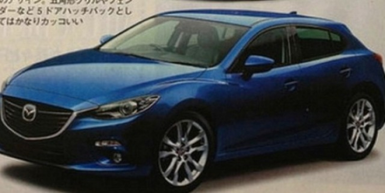 Hình ảnh lộ hàng Mazda 3 2014 đây các bác!