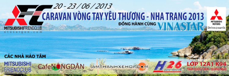 Chương trình & lịch trình chính thức Caravan Hè MFC - Nha Trang 20-23/6.