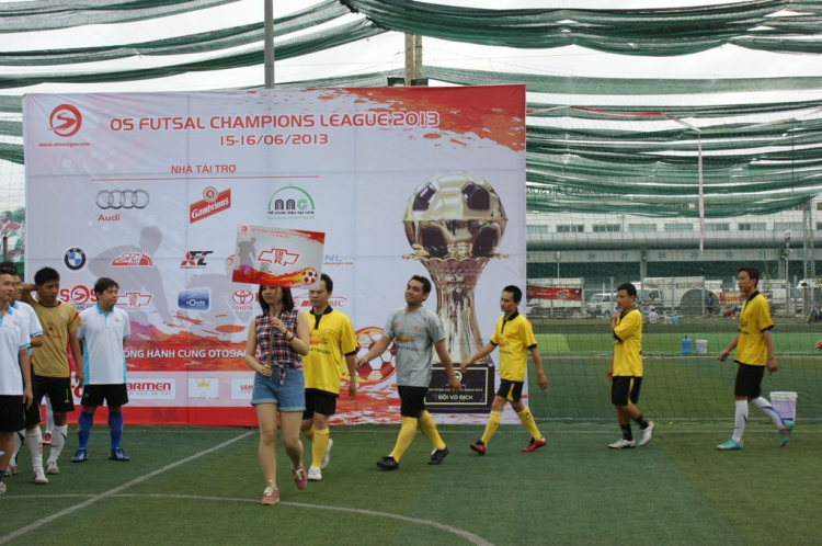 Hình ảnh của đội bóng đá GMFC tại giải OS Champion 2013