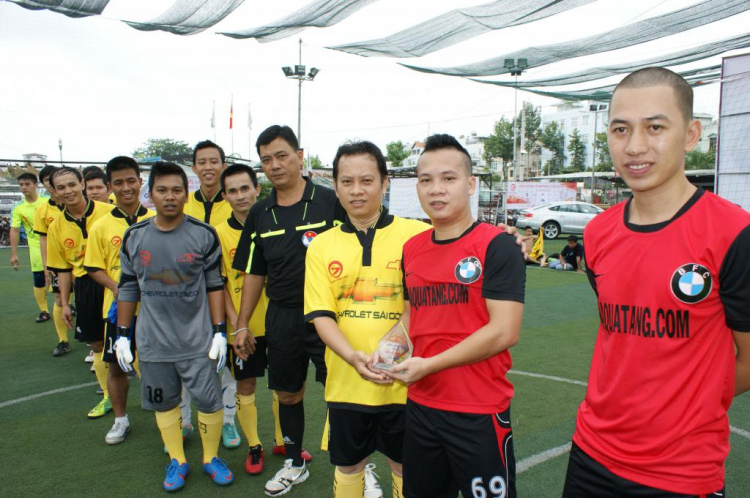 Hình ảnh của đội bóng đá GMFC tại giải OS Champion 2013