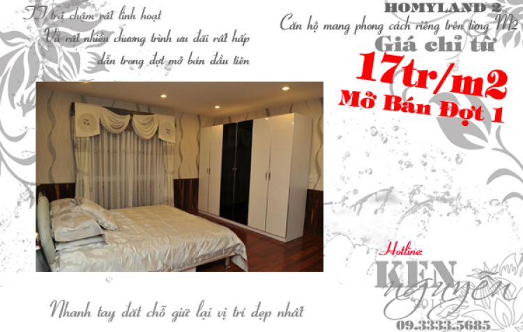 Xin hỏi về dự án Homyland Q2 Xin hỏi về dự án Homyland Q2