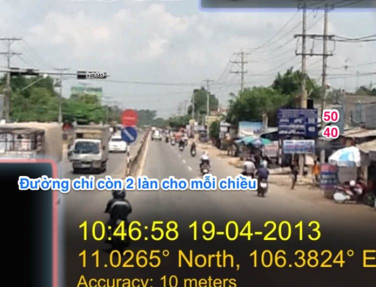 Biển báo tốc độ QL22, hướng từ Tp HCM đi Gò Dầu (Tây ninh) Biển báo tốc độ QL22, hướng từ Tp HCM đi Gò Dầu (Tây ninh)