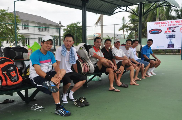 Hình ảnh Giải Tennis Friendly MAFC - MFC - XNL Lần thứ I ---- 23 Jun. 2013