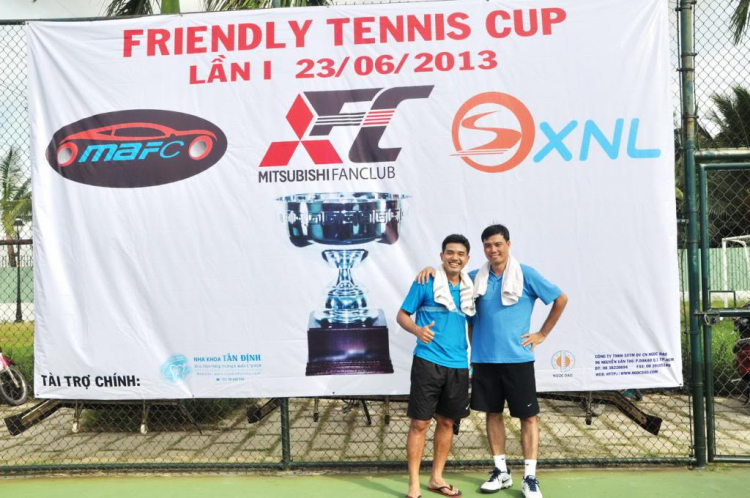 Hình ảnh Giải Tennis Friendly MAFC - MFC - XNL Lần thứ I ---- 23 Jun. 2013