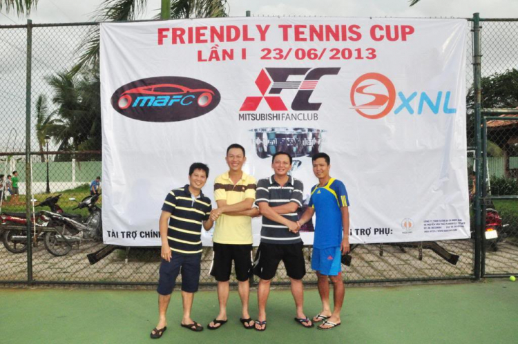 Hình ảnh Giải Tennis Friendly MAFC - MFC - XNL Lần thứ I ---- 23 Jun. 2013