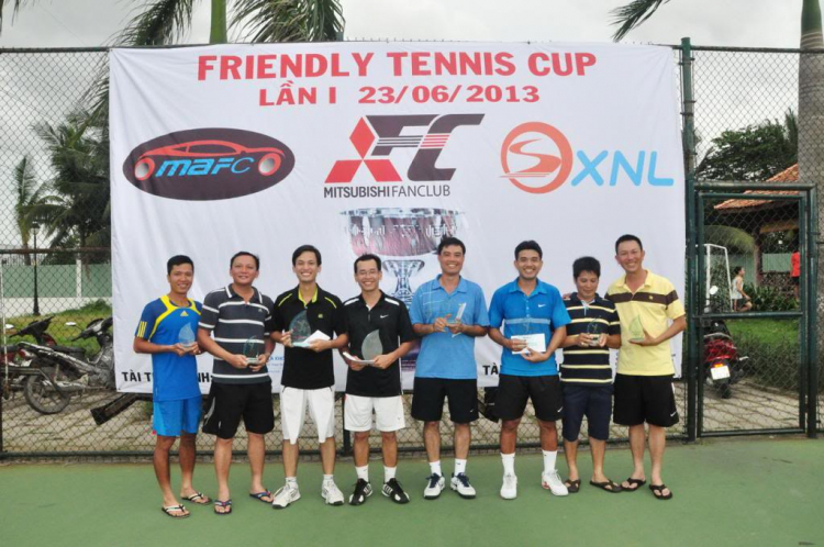 Hình ảnh Giải Tennis Friendly MAFC - MFC - XNL Lần thứ I ---- 23 Jun. 2013