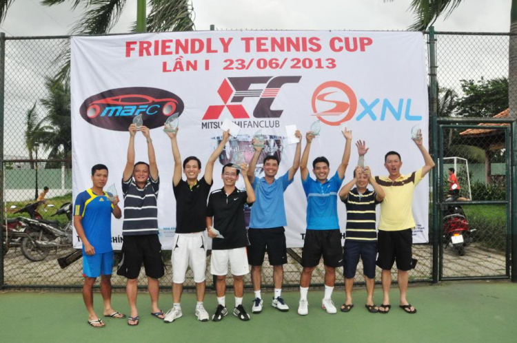 Hình ảnh Giải Tennis Friendly MAFC - MFC - XNL Lần thứ I ---- 23 Jun. 2013