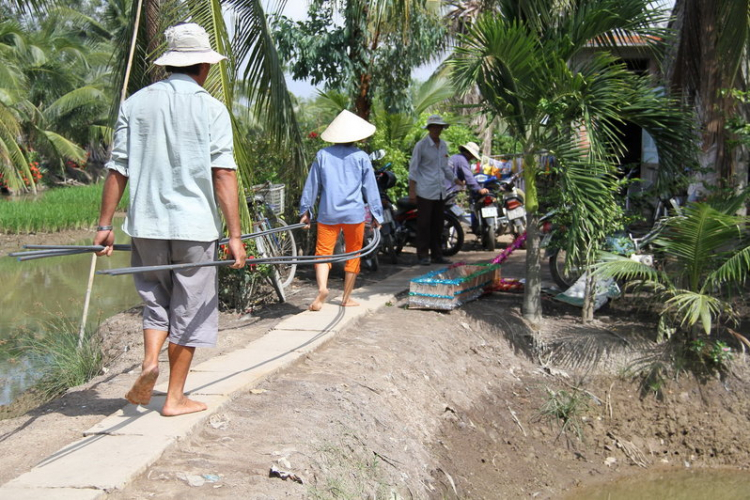 Khởi công xây cầu từ thiện cho người nghèo tại xã Tân Chánh, H.Cần Đước
