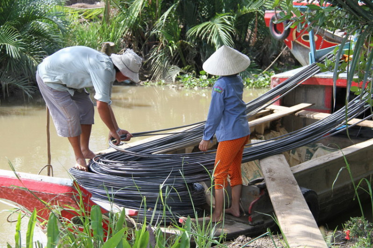 Khởi công xây cầu từ thiện cho người nghèo tại xã Tân Chánh, H.Cần Đước