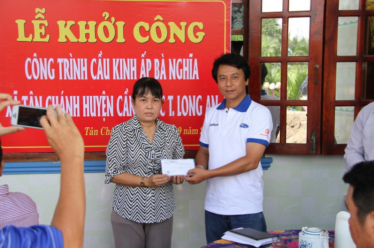 Khởi công xây cầu từ thiện cho người nghèo tại xã Tân Chánh, H.Cần Đước Khởi công xây cầu từ thiện cho người nghèo tại xã Tân Chánh, H.Cần Đước