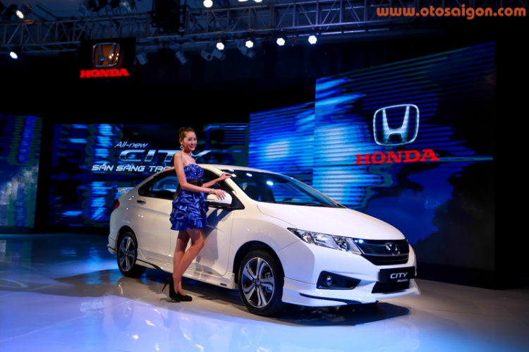 Honda City 2014 có giá chính thức 552 triệu đồng