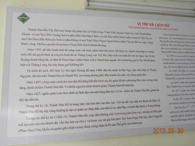 Xuyên Việt 30 Ngày - Hè 2013! Xuyên Việt 30 Ngày - Hè 2013!
