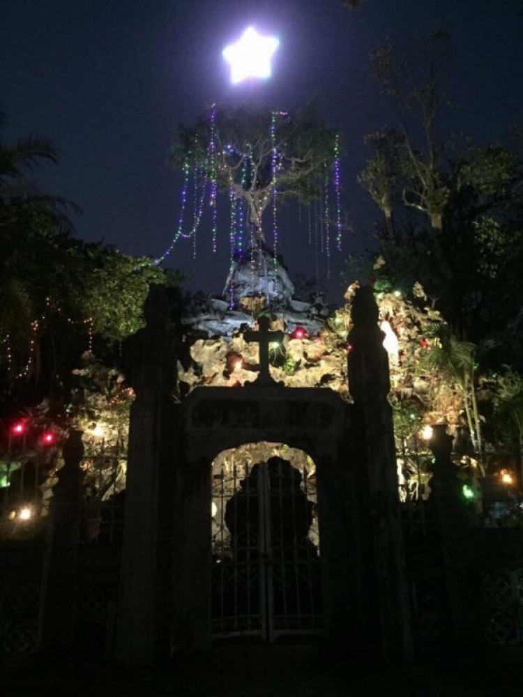 Không khí đón Noel trên đường thiên lý