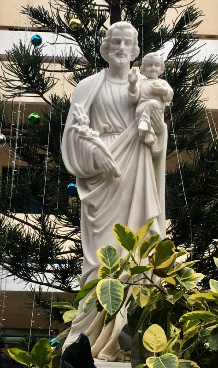 Không khí đón Noel trên đường thiên lý