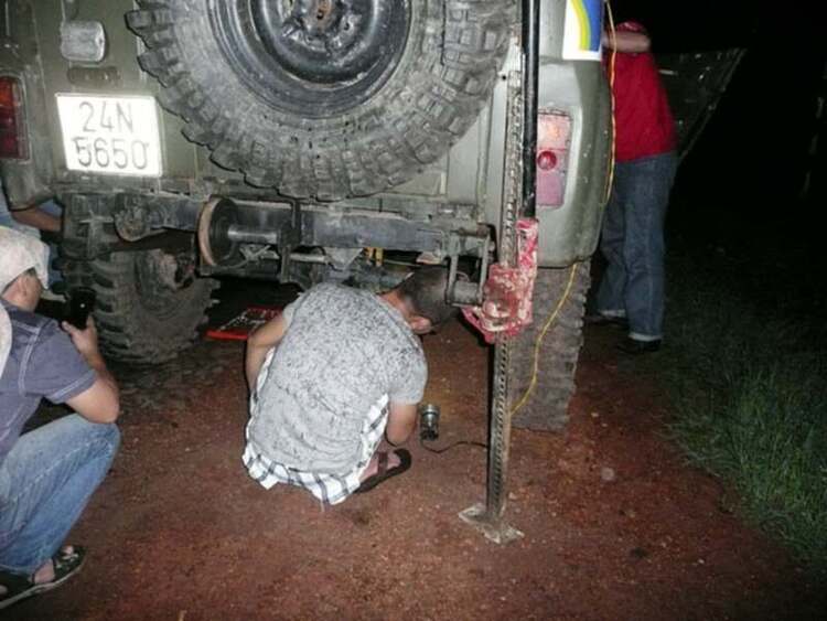 Dốc đá vôi - Thử sức mùa mưa 2013 cho anh em Offroad 28/6/2013