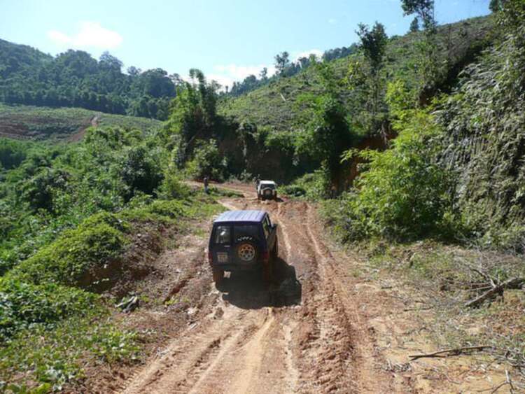 Dốc đá vôi - Thử sức mùa mưa 2013 cho anh em Offroad 28/6/2013