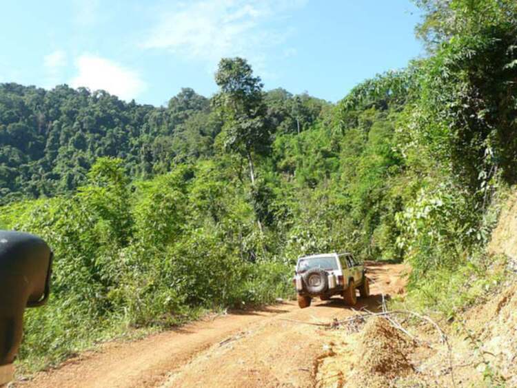 Dốc đá vôi - Thử sức mùa mưa 2013 cho anh em Offroad 28/6/2013