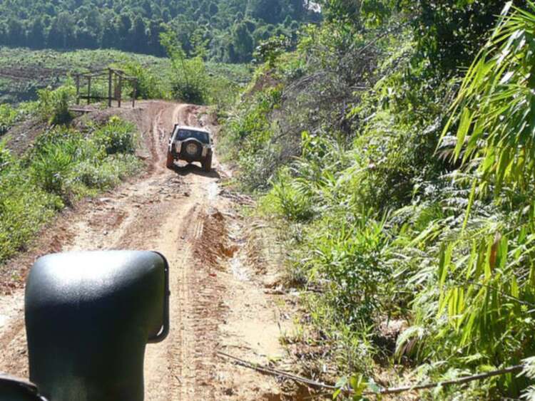 Dốc đá vôi - Thử sức mùa mưa 2013 cho anh em Offroad 28/6/2013