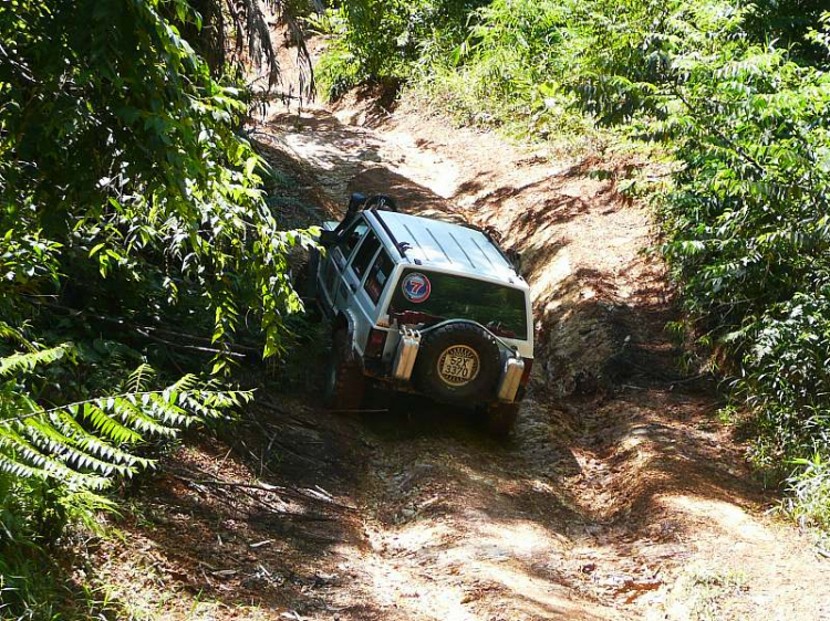 Dốc đá vôi - Thử sức mùa mưa 2013 cho anh em Offroad 28/6/2013