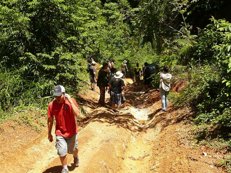 Dốc đá vôi - Thử sức mùa mưa 2013 cho anh em Offroad 28/6/2013