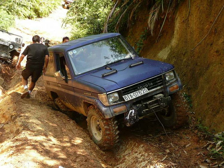 Dốc đá vôi - Thử sức mùa mưa 2013 cho anh em Offroad 28/6/2013