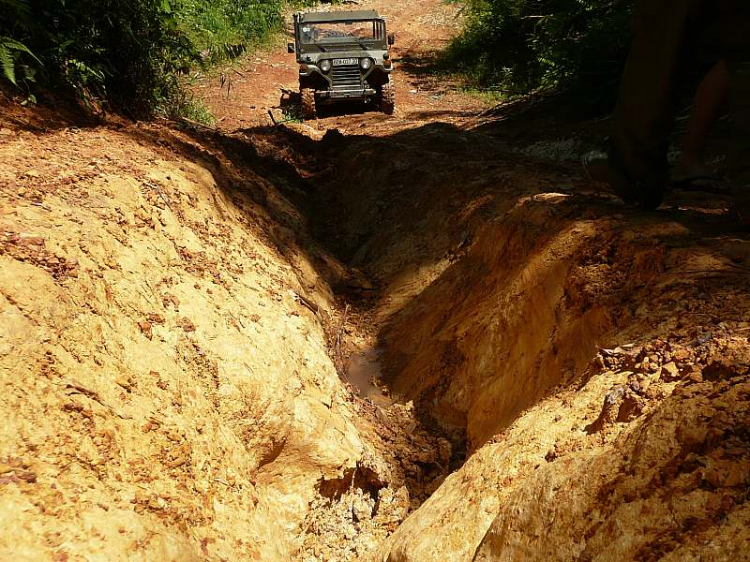 Dốc đá vôi - Thử sức mùa mưa 2013 cho anh em Offroad 28/6/2013