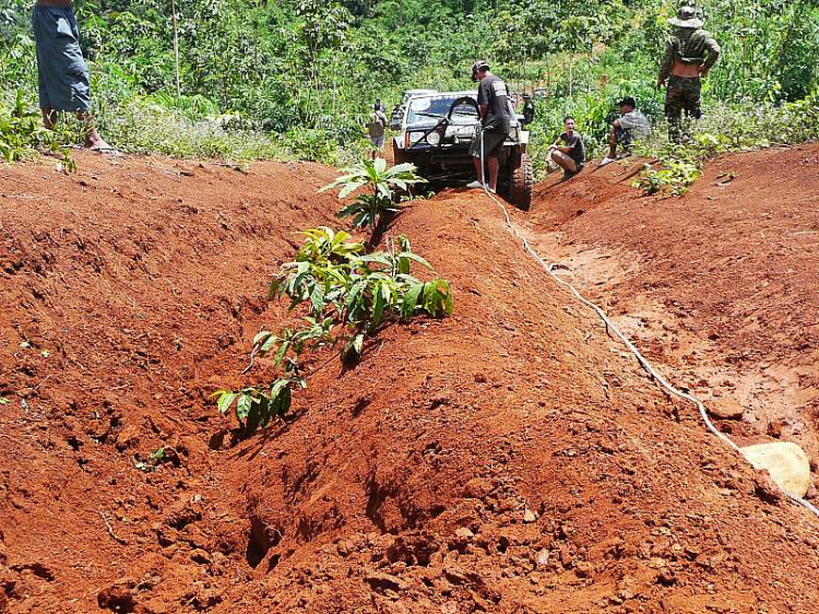 Dốc đá vôi - Thử sức mùa mưa 2013 cho anh em Offroad 28/6/2013