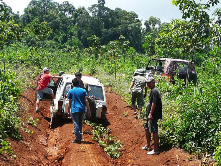 Dốc đá vôi - Thử sức mùa mưa 2013 cho anh em Offroad 28/6/2013