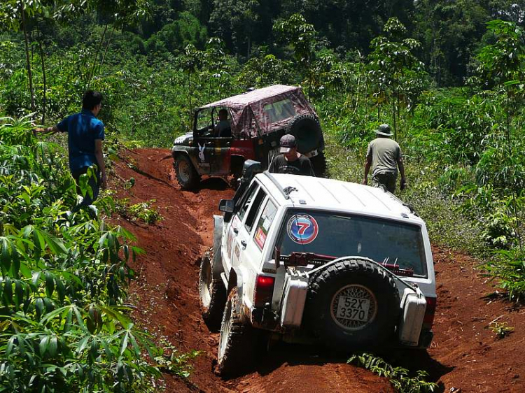 Dốc đá vôi - Thử sức mùa mưa 2013 cho anh em Offroad 28/6/2013