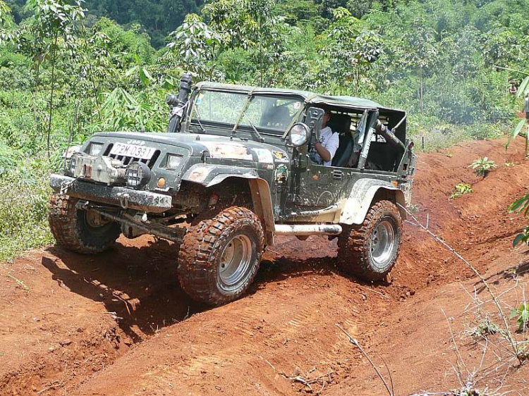 Dốc đá vôi - Thử sức mùa mưa 2013 cho anh em Offroad 28/6/2013