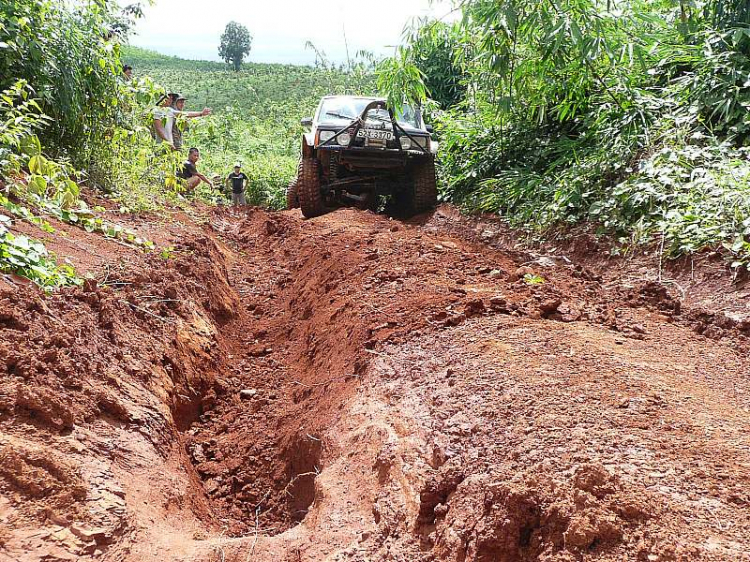 Dốc đá vôi - Thử sức mùa mưa 2013 cho anh em Offroad 28/6/2013