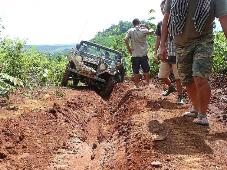 Dốc đá vôi - Thử sức mùa mưa 2013 cho anh em Offroad 28/6/2013