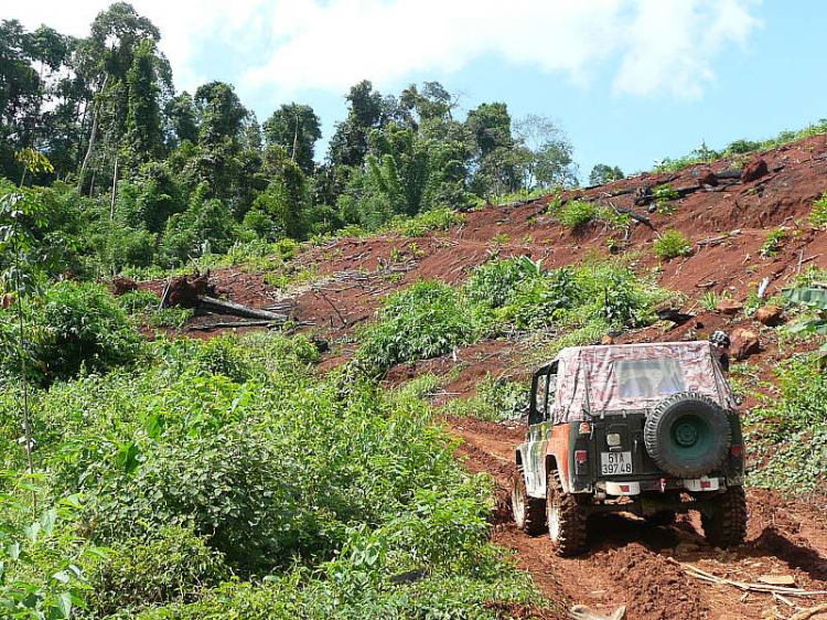 Dốc đá vôi - Thử sức mùa mưa 2013 cho anh em Offroad 28/6/2013