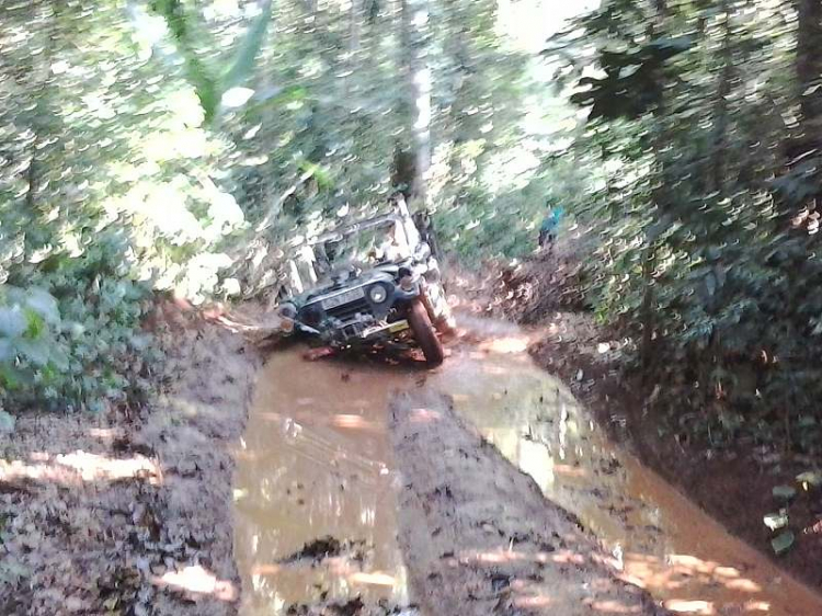 Dốc đá vôi - Thử sức mùa mưa 2013 cho anh em Offroad 28/6/2013