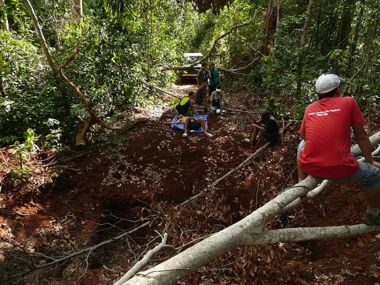 Dốc đá vôi - Thử sức mùa mưa 2013 cho anh em Offroad 28/6/2013