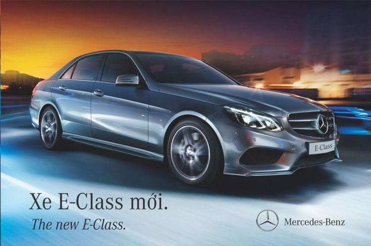 Hình ảnh chi tiết Mercedes E-Class mới tại Việt Nam