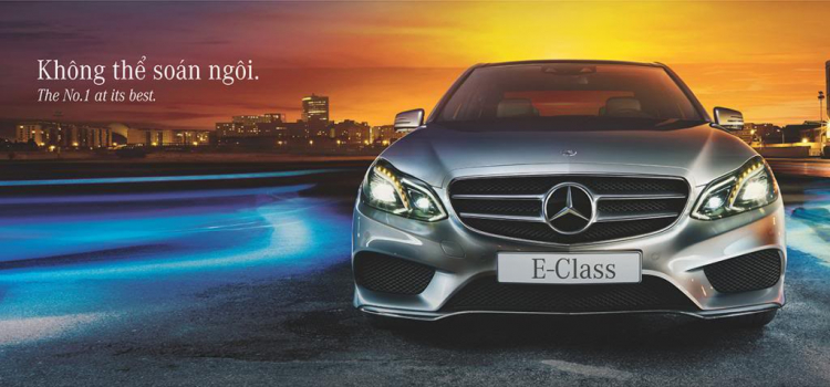 Hình ảnh chi tiết Mercedes E-Class mới tại Việt Nam