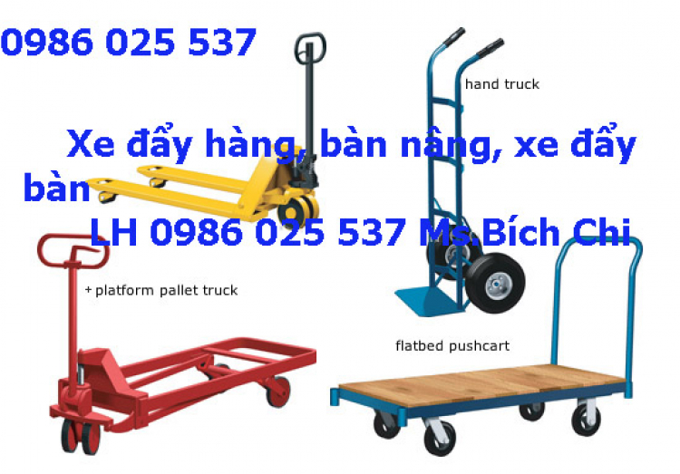 Nhà NK và PP xe nâng tay hàng đầu Việt Nam chuyên CC xe nâng tay thấp 2500kg, 3000kg, 5000