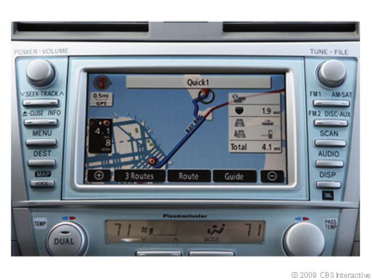 denso dvd navigation cho camry 2.5 LE