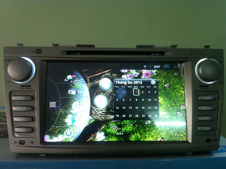 denso dvd navigation cho camry 2.5 LE