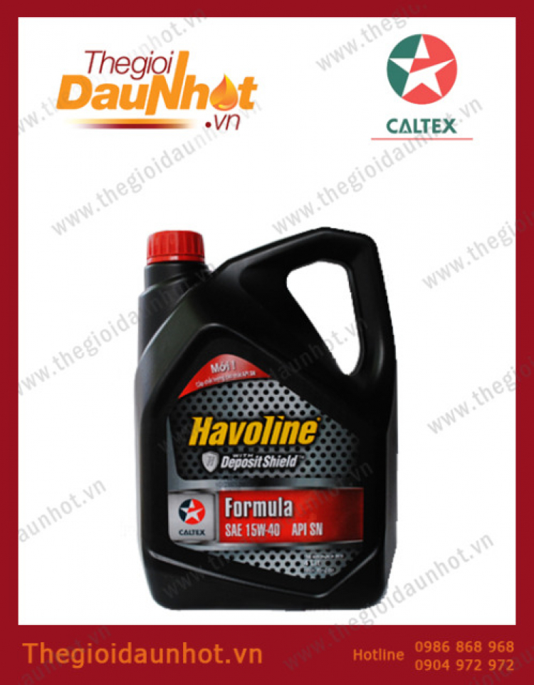 [Thắc mắc] - Dầu nhớt Valvoline!