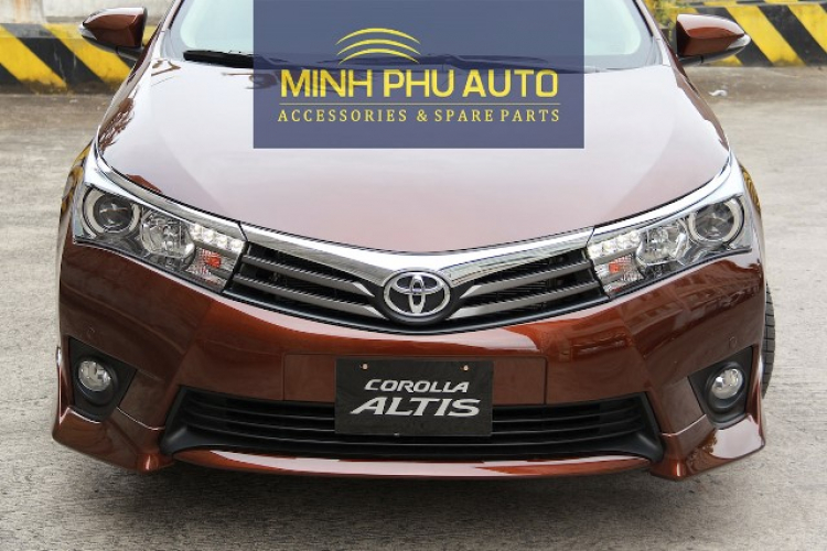 Xe Corolla Altis 2014 lên phụ kiện theo xe cực đẹp