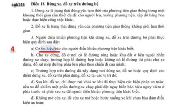 PS ảnh: cần hay không cần bật xi nhan khi phương tiện đang lưu thông trên đường cong? (up)