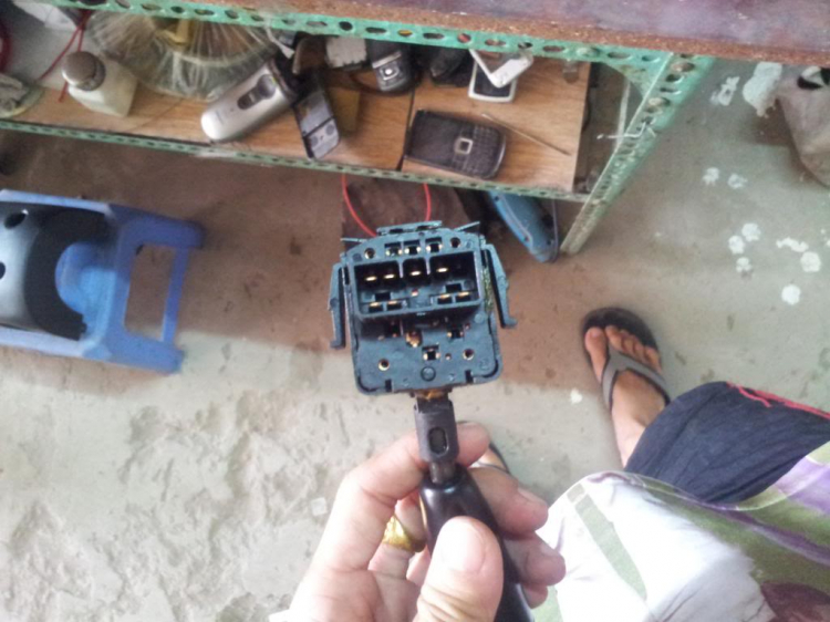 Sơ đồ đấu gạt nước mưa INT matiz, ko cần rờ le phụ và diode