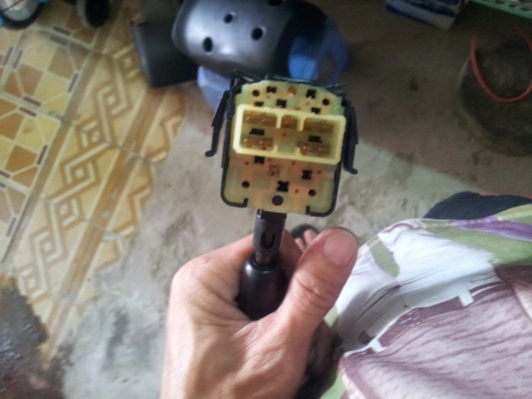 Sơ đồ đấu gạt nước mưa INT matiz, ko cần rờ le phụ và diode