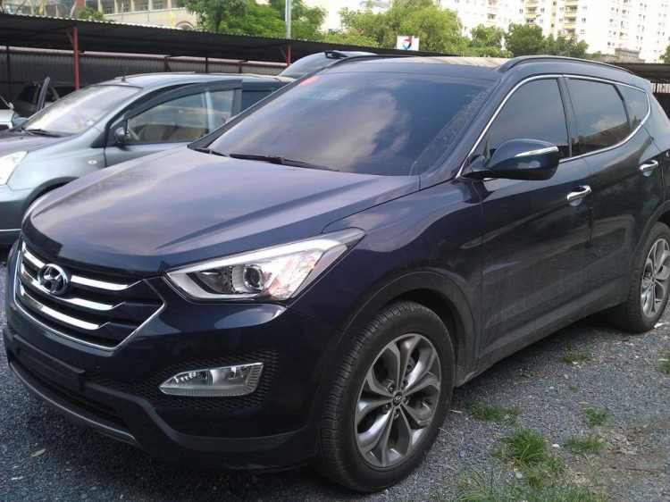 Xe Hyundai Santafe 2013 Phiên Bản Đặc Biệt (Full Option) của HTC đây các bác ơi