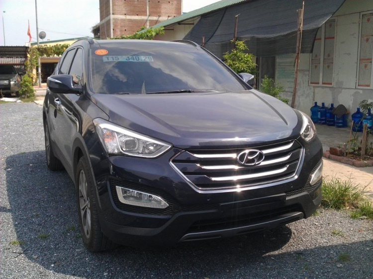 Xe Hyundai Santafe 2013 Phiên Bản Đặc Biệt (Full Option) của HTC đây các bác ơi